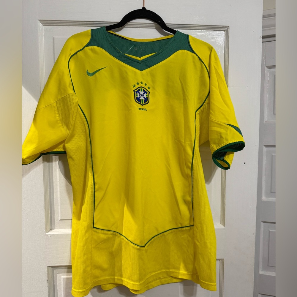 Nike Total 90 Brazil 2006 Home Jersey